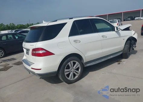 2012 Mercedes-Benz Ml 350 Bluetec 4Matic from USA, damaged, VIN 4JGDA2EB6CA033051